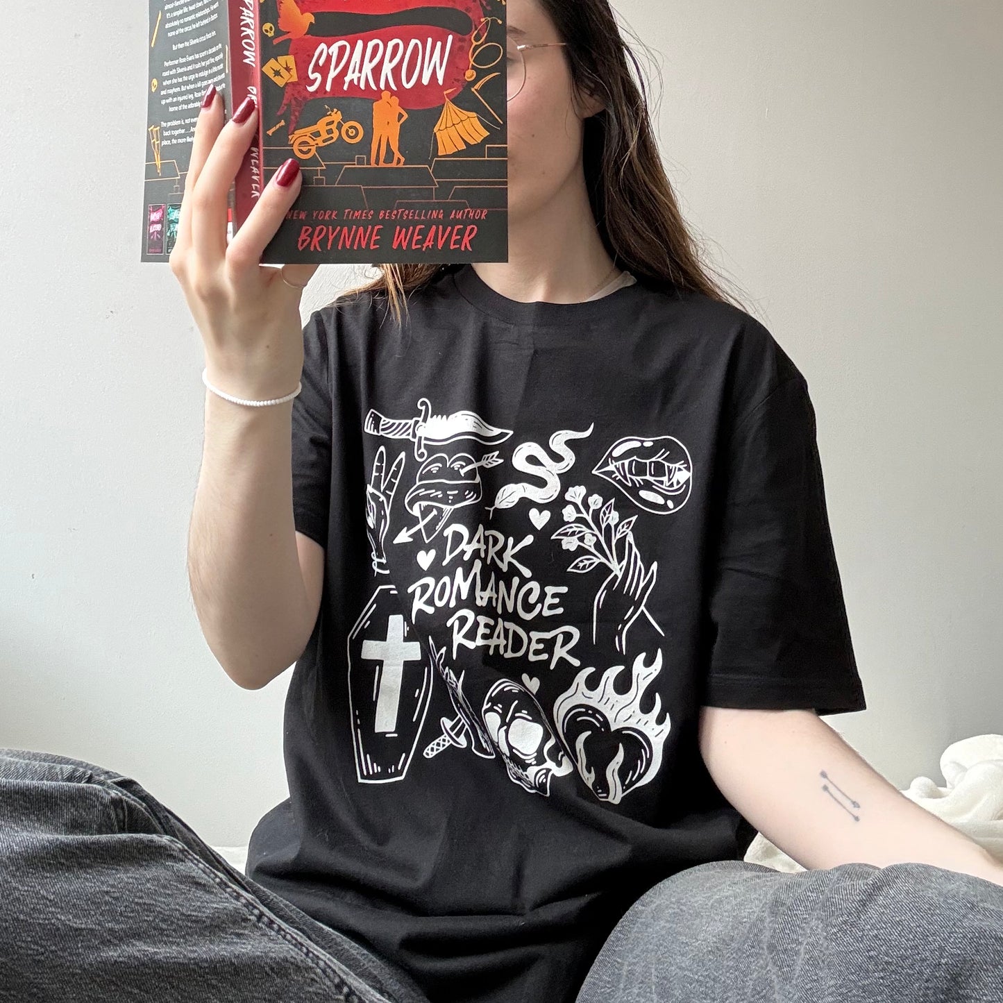 Dark Romance Reader T-Shirt