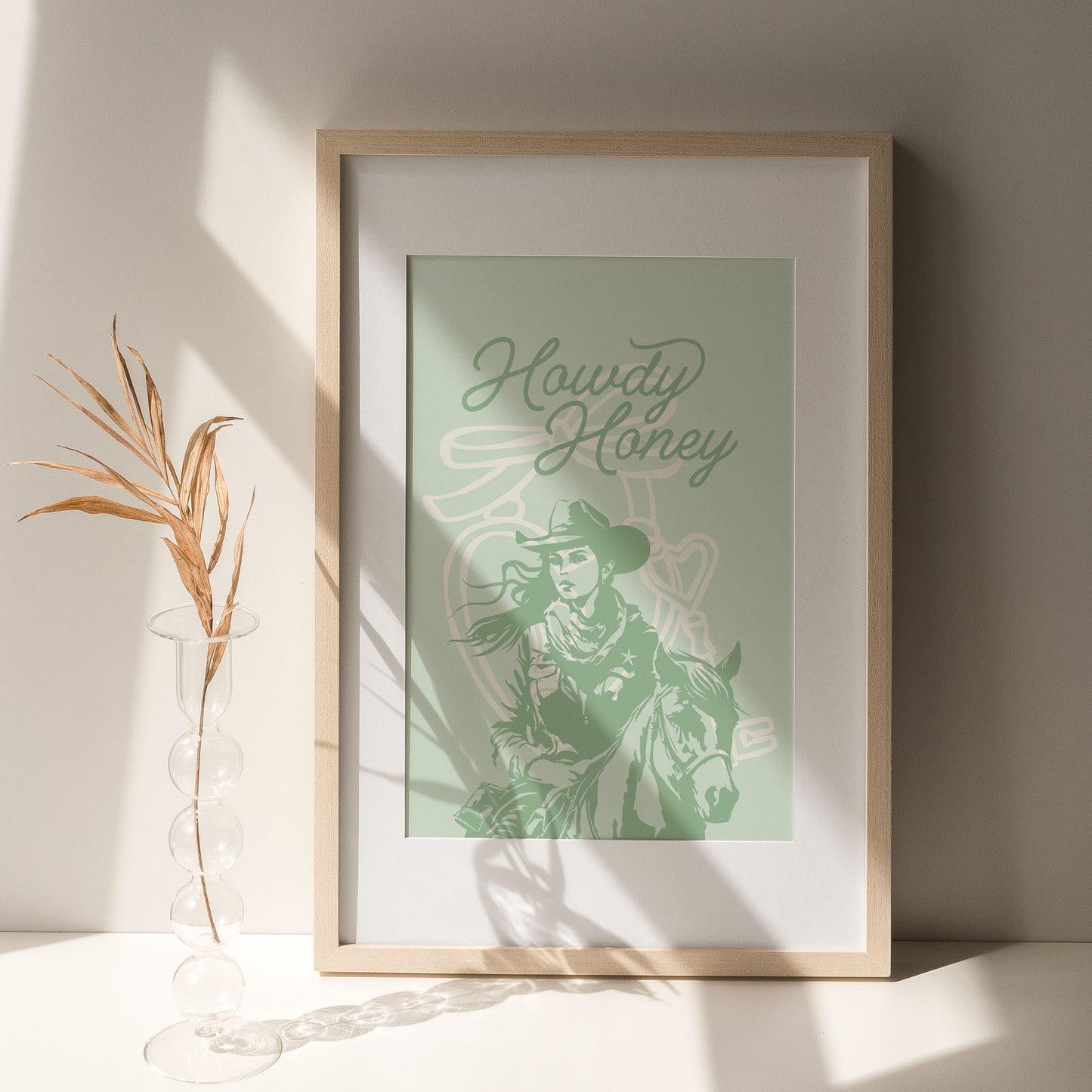 Howdy Honey Print