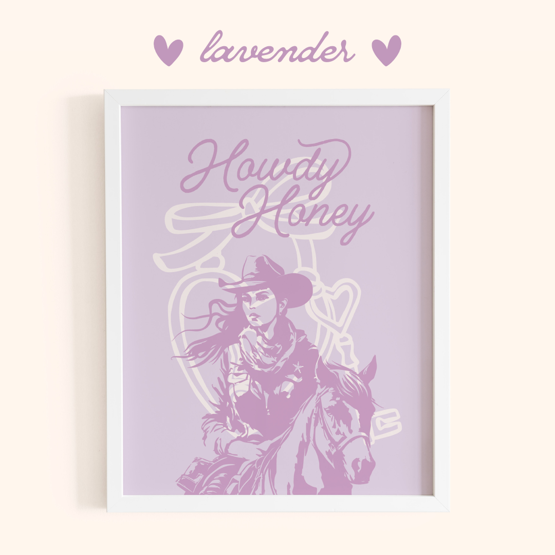 Howdy Honey Print