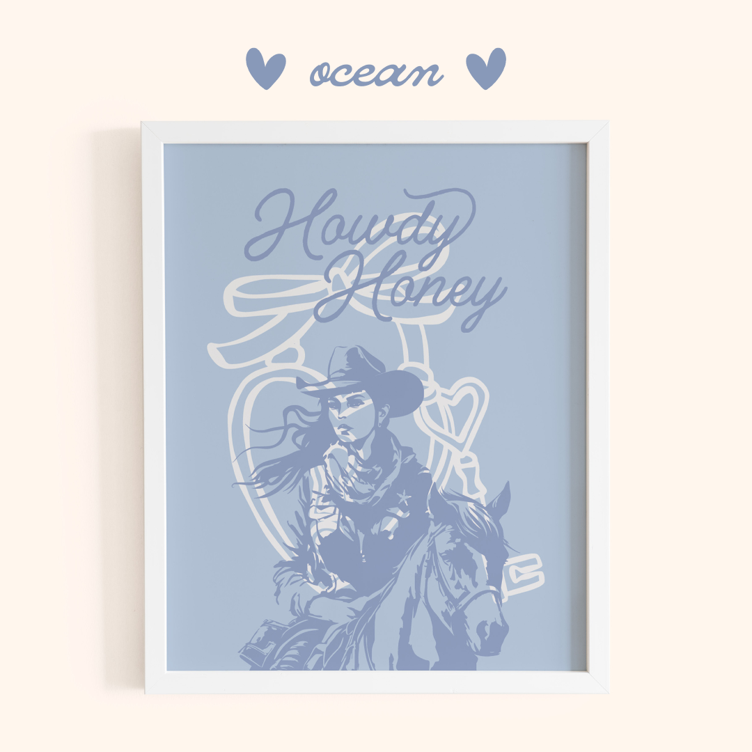 Howdy Honey Print