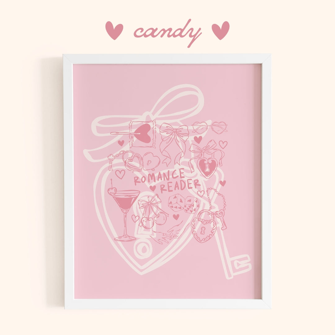 Romance Reader Print