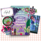 Paperback book cover of 'Violet Thistlewaite is Not a Villain Anymore' by Emily Krempholtz with related merchandise.