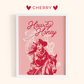Framed artwork with a cowboy and horse illustration on a pink background, featuring the text 'Howdy Honey, branded 'Cherry'.