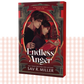 Paperback book cover of 'Endless Anger' by Sav R. Miller with a red and black design